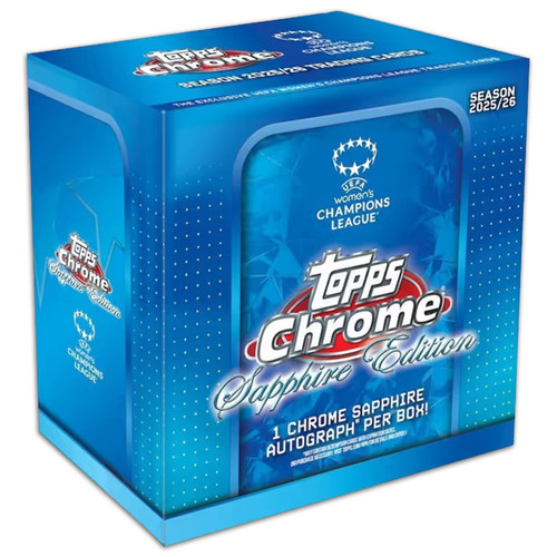 Topps chrome sapphire uefa - chrome,