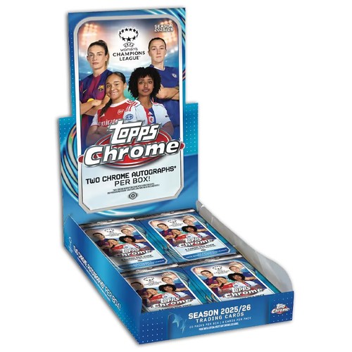 Uwcl topps chrome uefa - chrome, women
