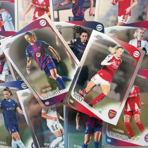 Topps chrome uefa - chrome, women’s